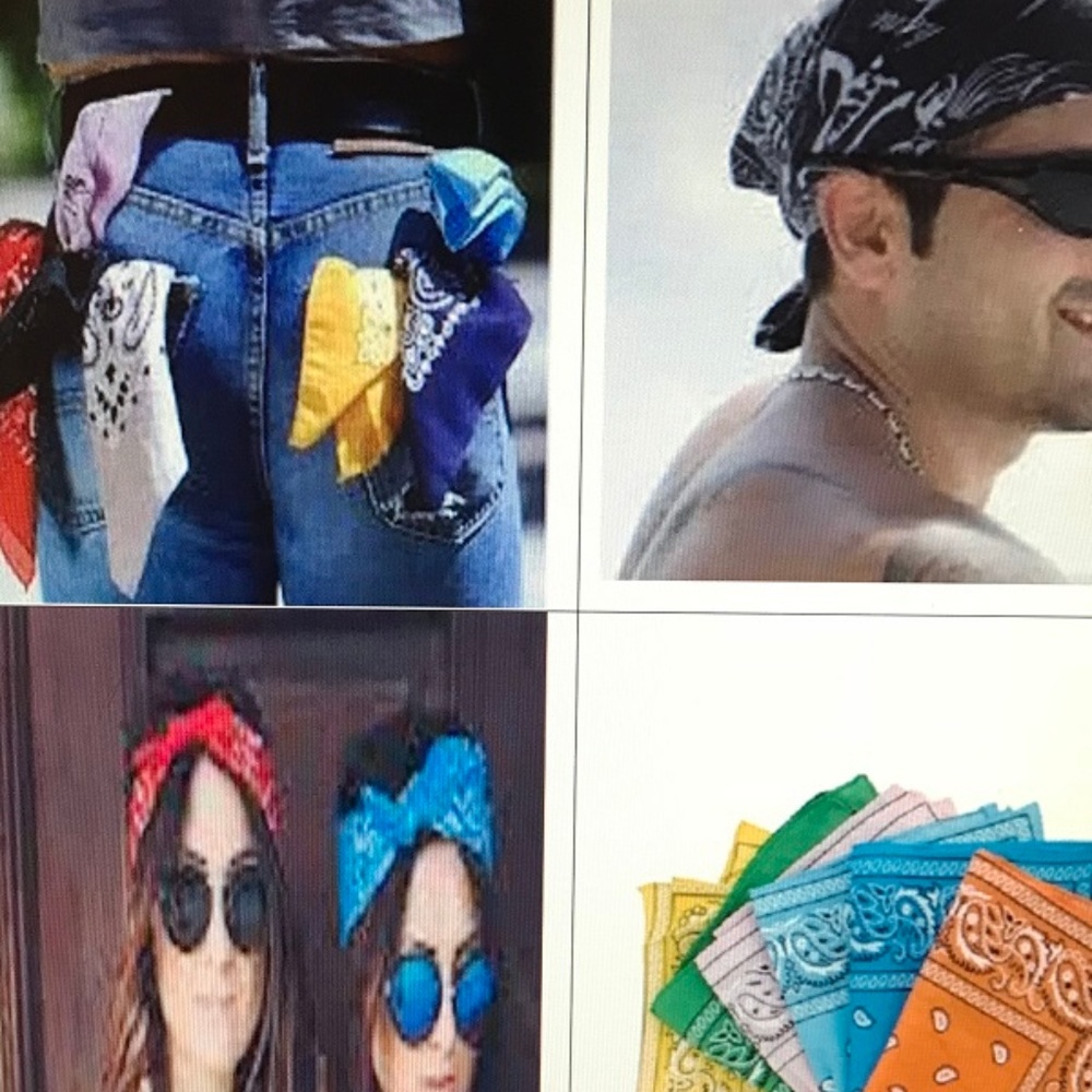 6- Bandanas